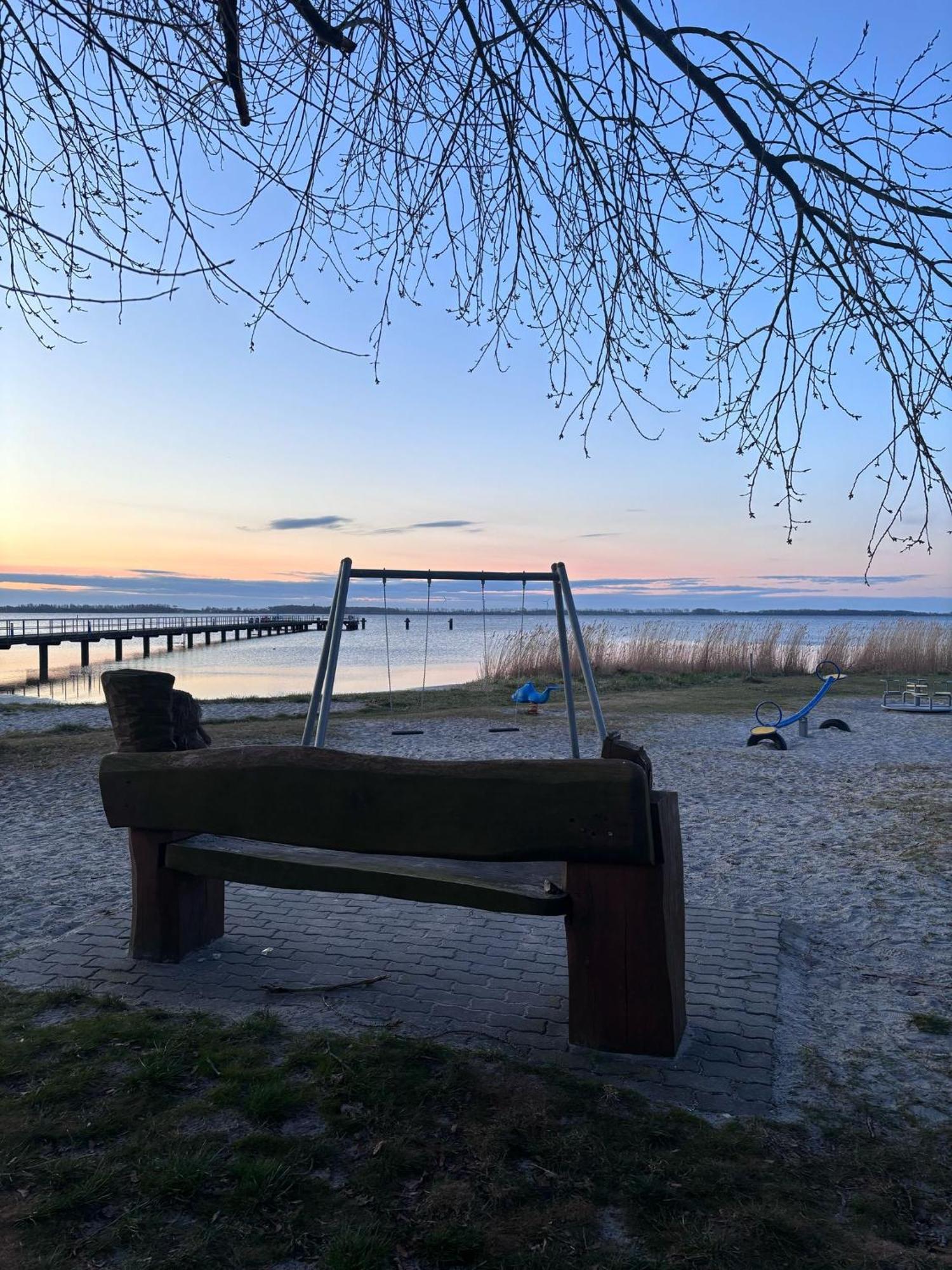 App 14 Entspannen Im Wellengang! Dranske Exterior foto